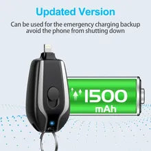 1500mAh  Mini Battery  Fast Charging Backup Power Bank