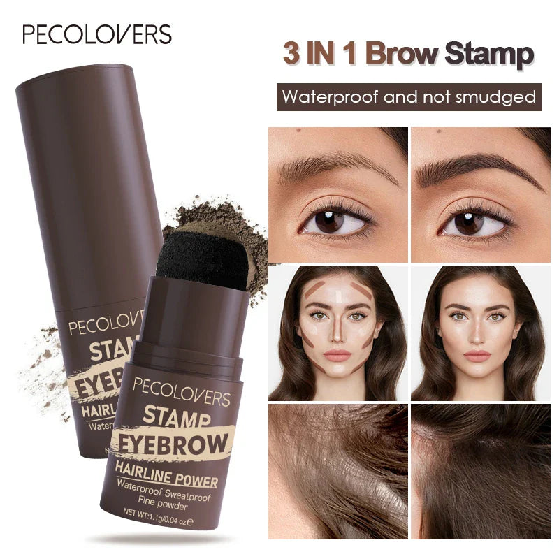 Eyebrows stamp kit waterproof