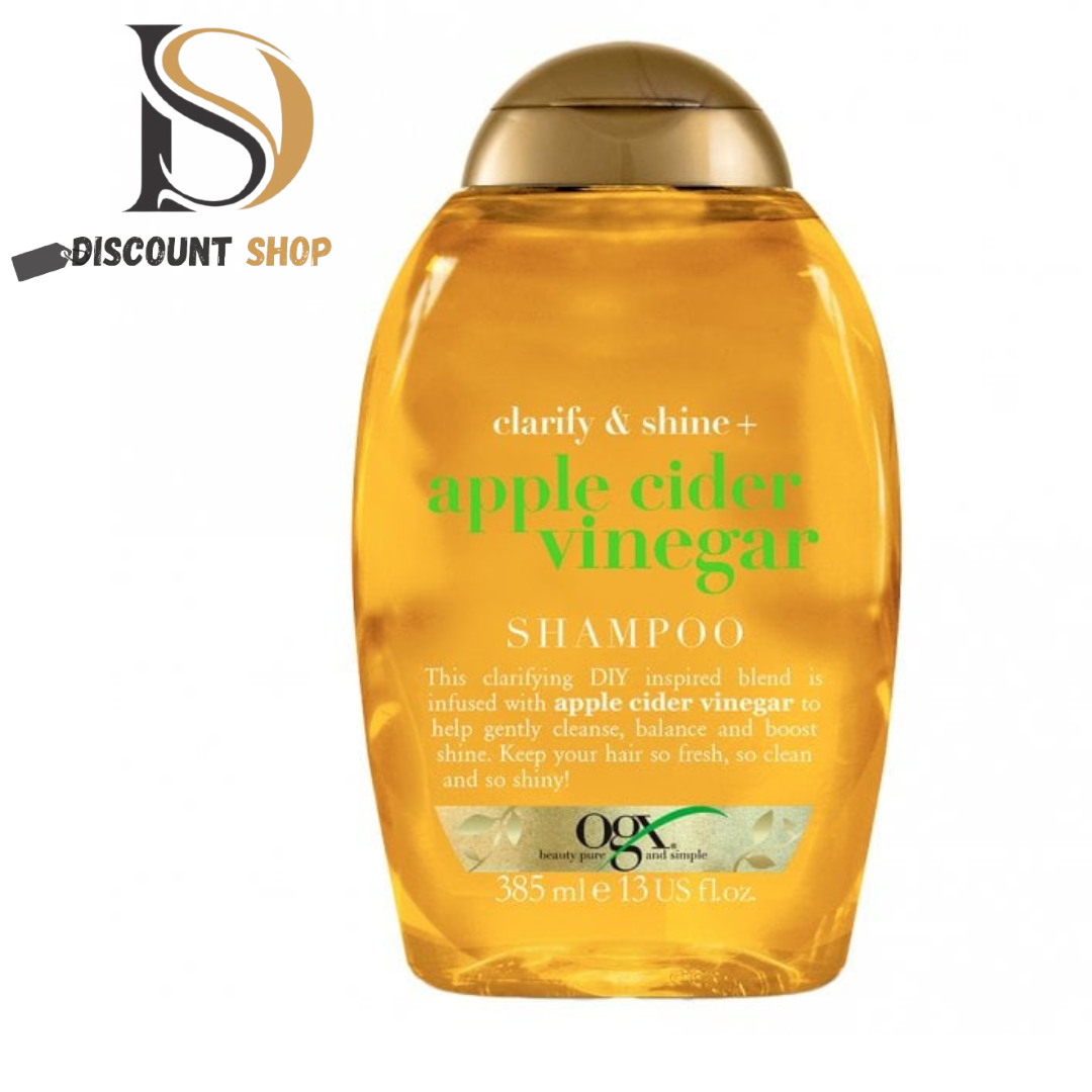 Apple Cider Vinegar Clarifying Shampoo for Oily and Greasy Hair, 385 ml