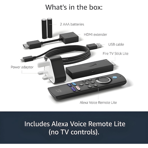 Amazon Fire TV Stick Lite: Affordable HD Streaming with Alexa Voice Remote Lite